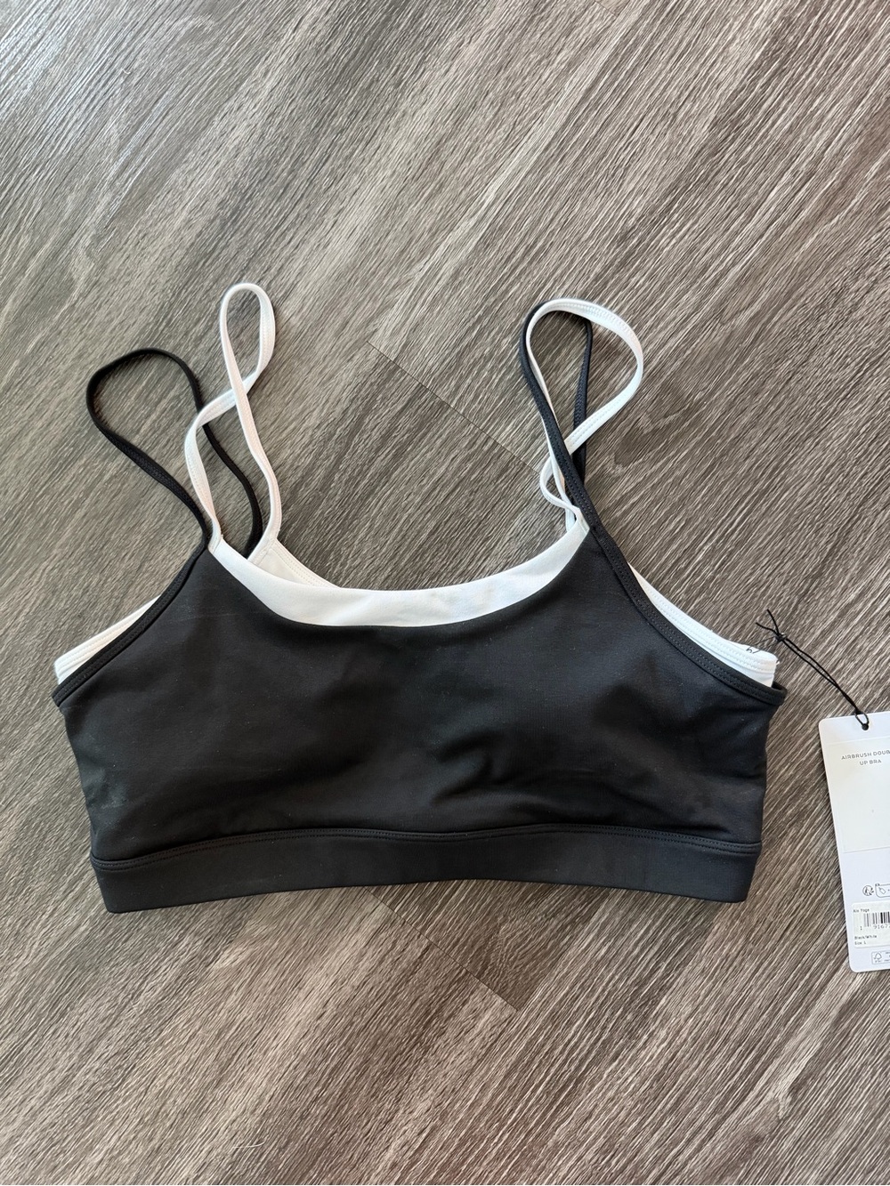 ALO | Airbrush Double Up Bra